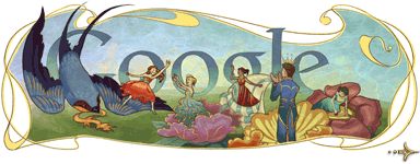 CinquiÃ¨me logo Google de Hans Christian Andersen