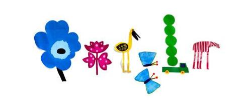 Equinoxe de printemps doodle google