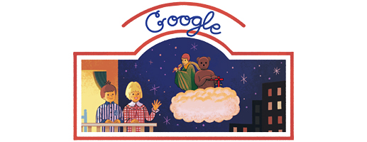 Bonne nuit les petits: logo doodle de Google