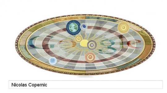 Nicolas Copernic Doodle