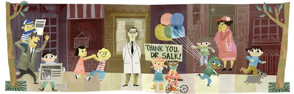 Doodle de Jonas Salk