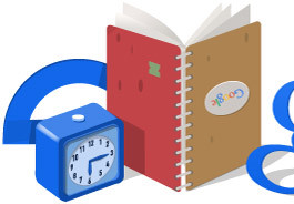 Rentrée des classes 2014: un doodle de Google