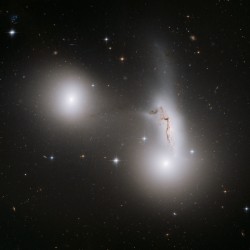 Trio de galaxies