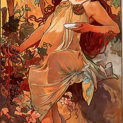 Alfons Mucha - 1896 - Automne