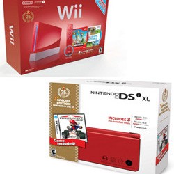 La Wii et Nintendo DSi rouges