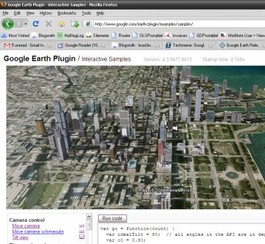 On peut maintenant utiliser Google Earth dans un navigateur Web!