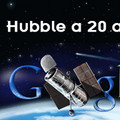 20Ã¨me anniversaire de Hubble cÃ©lÃ©brÃ© par un logo Google