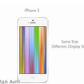 iPhone 5S : concept avec Ã©cran plus grand sans changer le format?