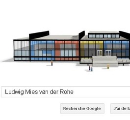Ludwig Mies van der Rohe: un doodle pour cÃ©lÃ©brer Ludwig Mies van der Rohe